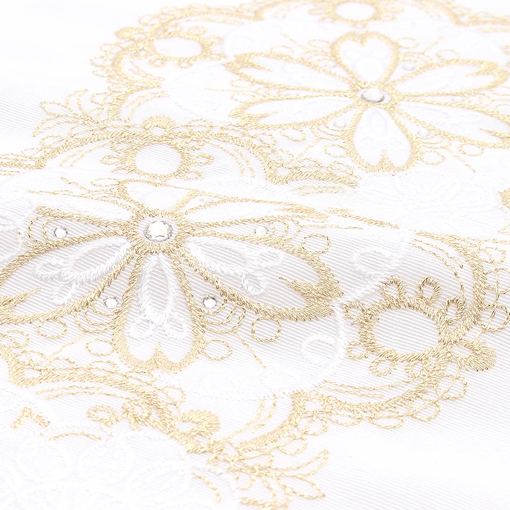 レース刺繍半襟