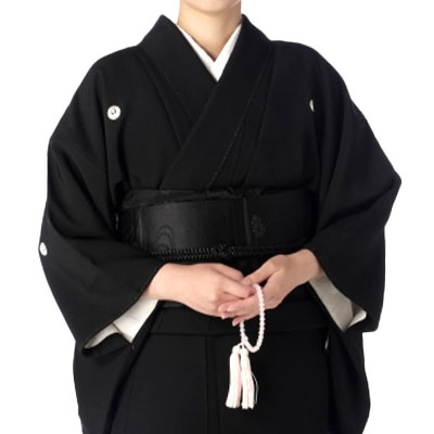 レース半幅帯 ＜撫松庵＞ 全4色 日本製