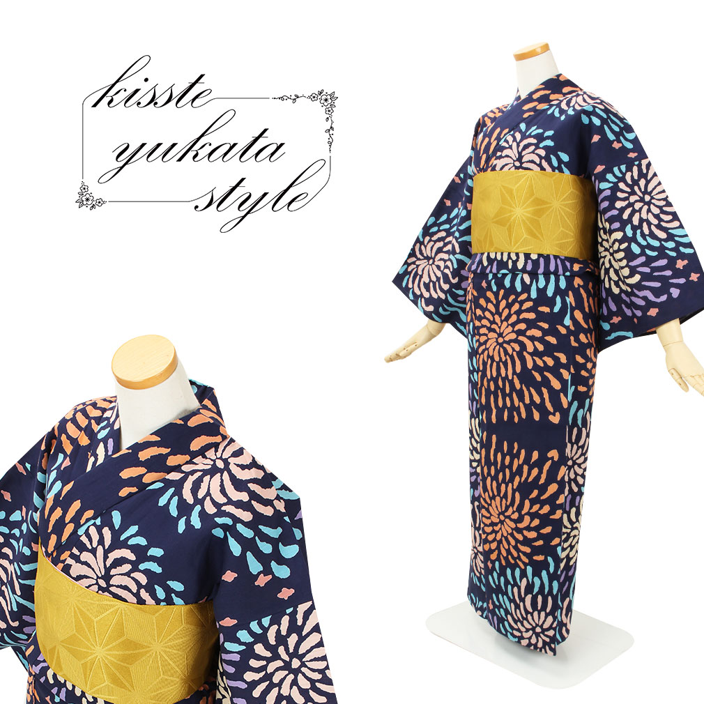 tsumori chisatoブランドのお仕立て上がり浴衣