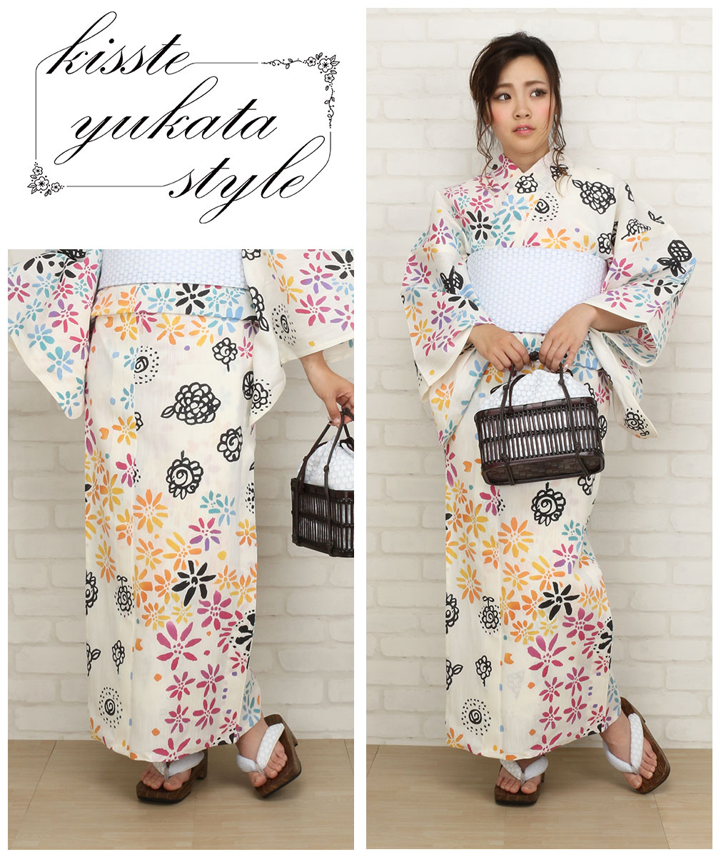 tsumori chisatoブランドのお仕立て上がり浴衣