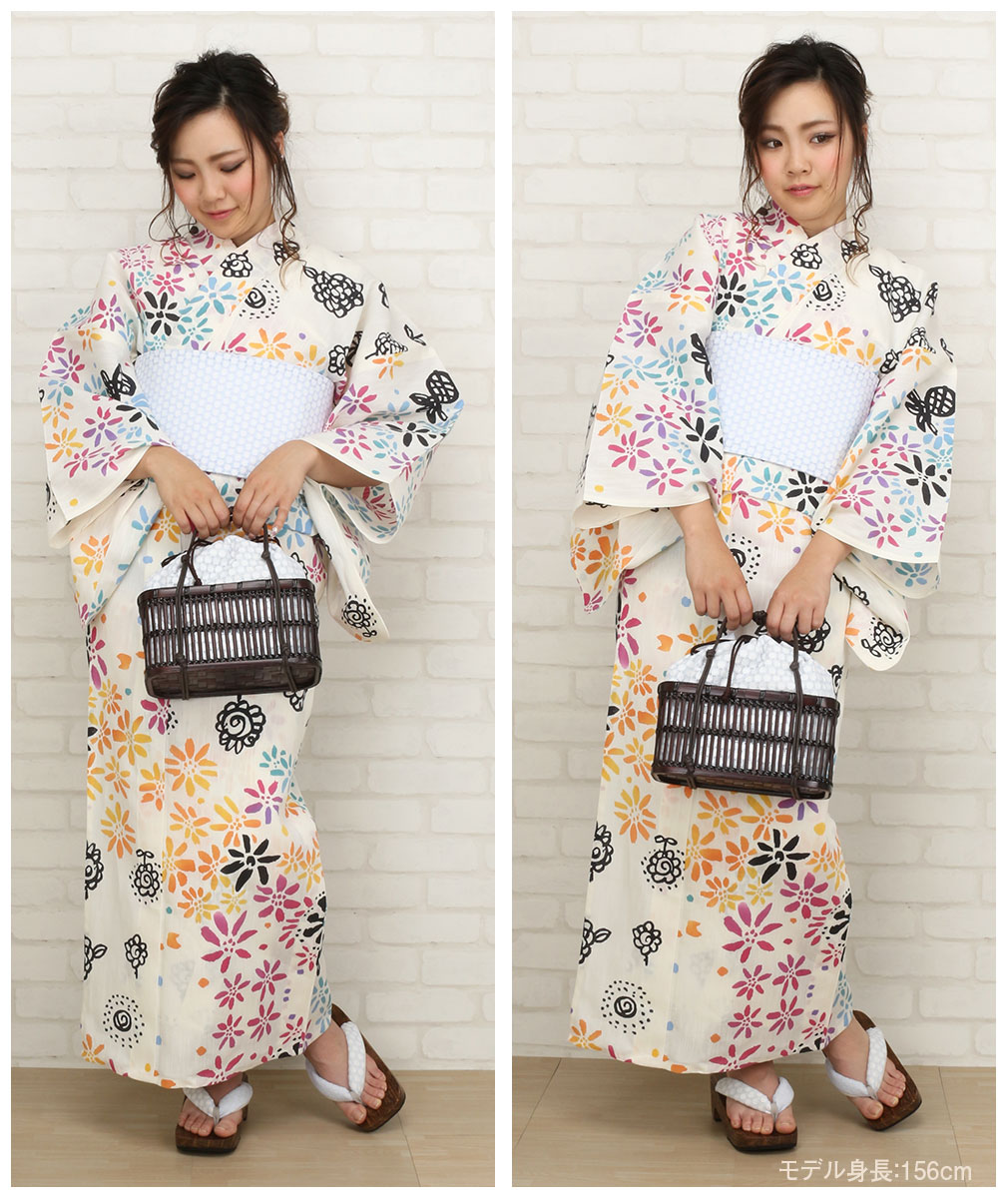 tsumori chisatoブランドのお仕立て上がり浴衣