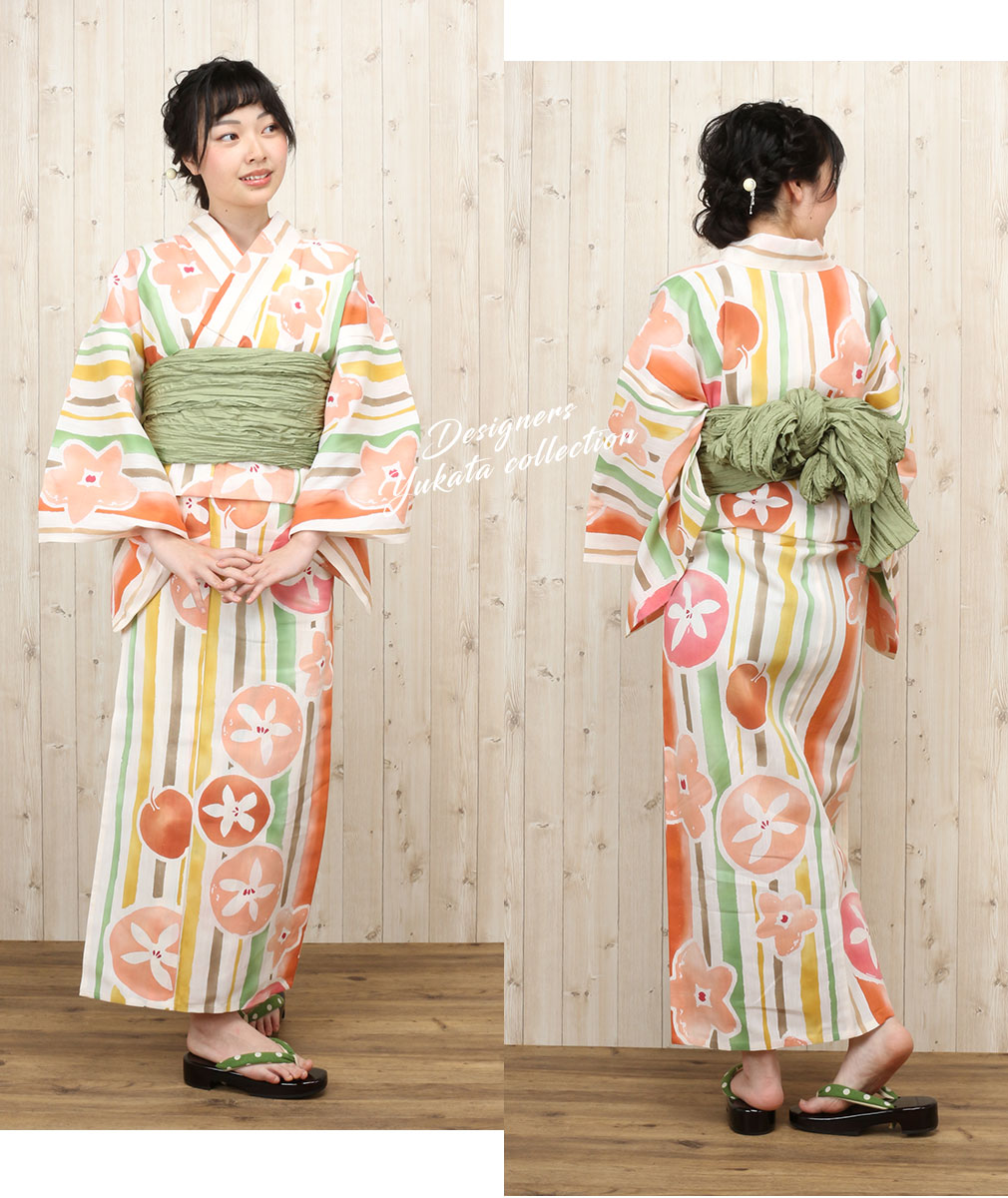 tsumori chisatoブランドのお仕立て上がり浴衣