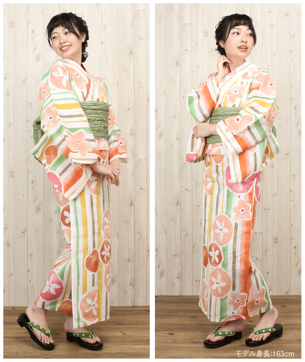 tsumori chisatoブランドのお仕立て上がり浴衣