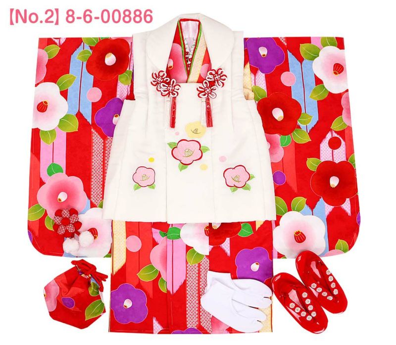 ✨新品・未使用✨【花ひめ10点セット】七五三 着物 3歳 女の子 被布セット 楽天市場】【京都 花ひめ】【色が選べるフルセット】七五三 着物
