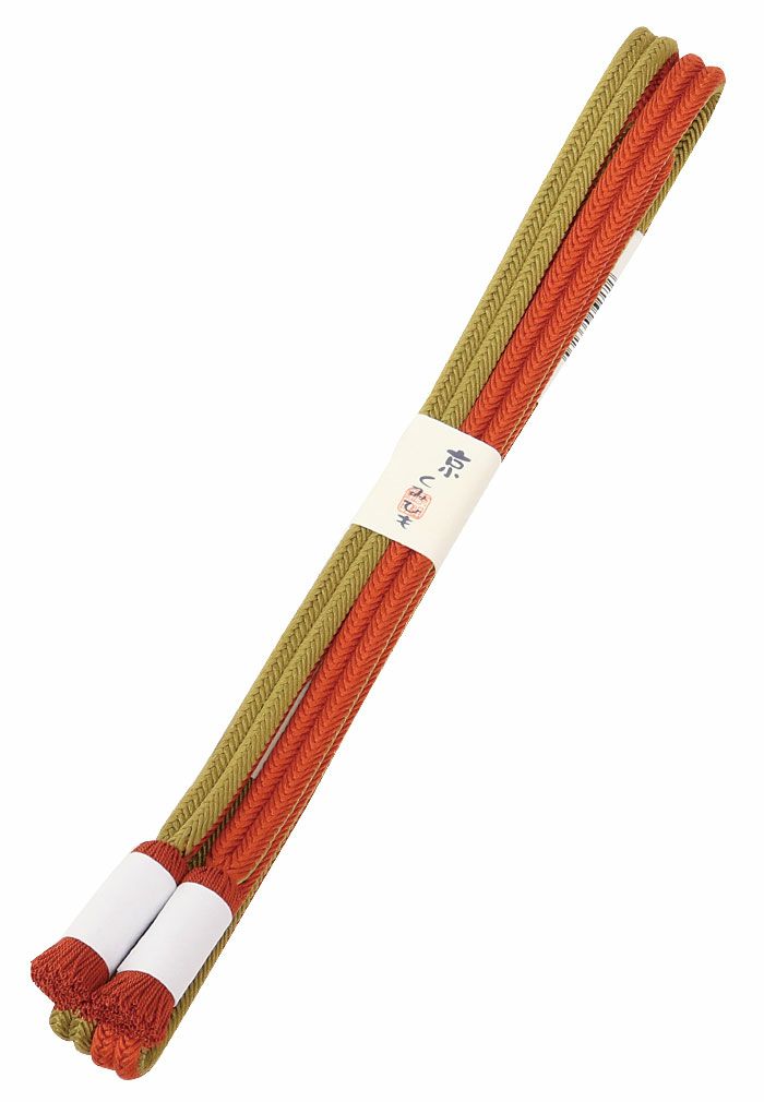 カジュアルな装いに 京冠組紐＊京くみひも＊～全20色～ 日本製 角杉組