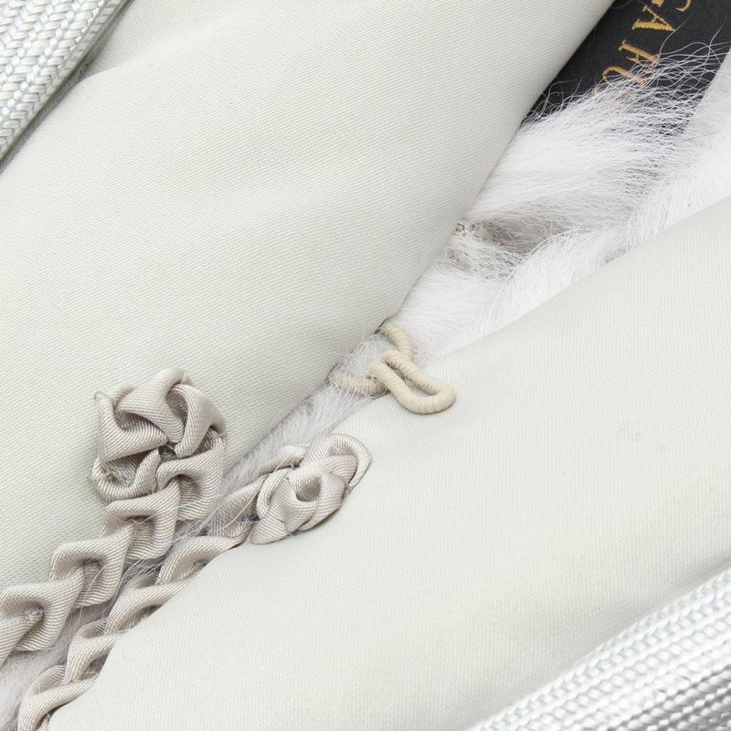 振袖用 ブルーフォックス ファーショール グレー ＜SAGA FURS