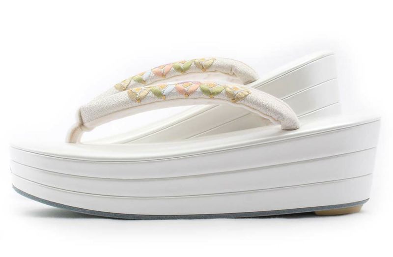 振袖用草履バッグセット衿秀高級百貨店刺繍