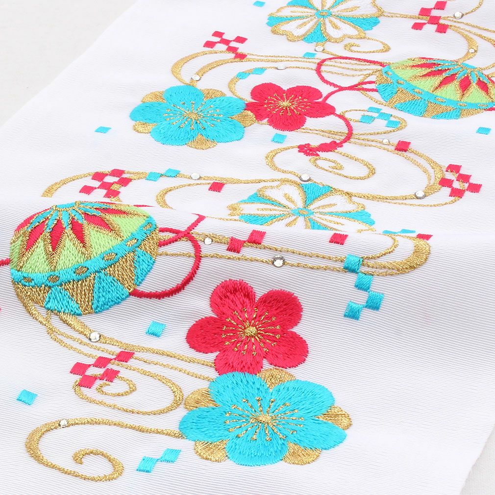 半衿半襟振袖成人式ポリエステルレーヨン黒赤クリームアイボリーピンク紫日本製高級刺繍半襟刺繍半衿卒業式結婚式袴訪問着色無地着物和装フォーマル