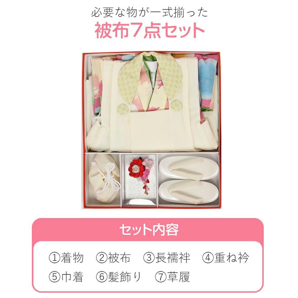 三つ身着物・被布コート