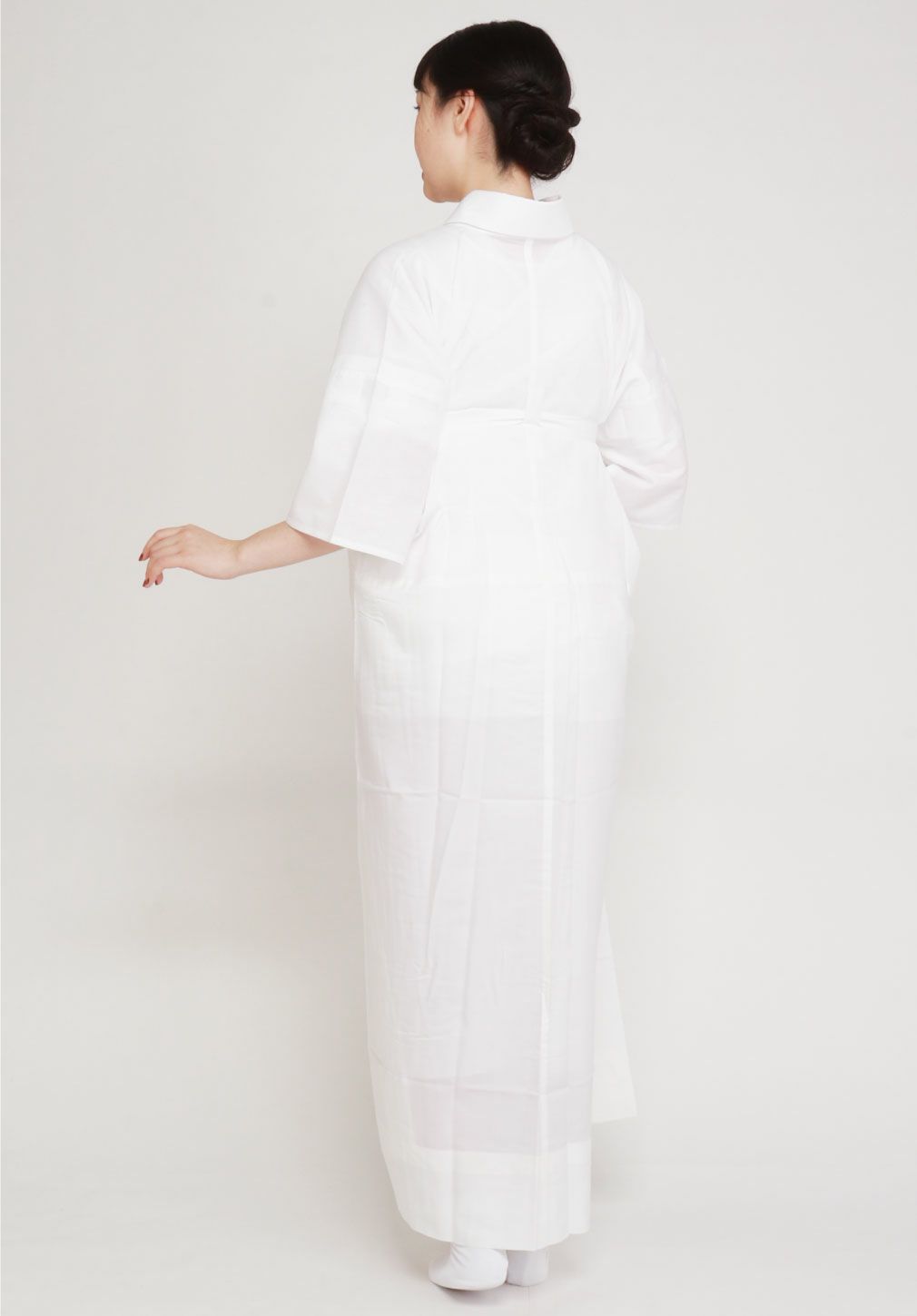 長襦袢,洗える,衿秀,き楽っく,きらっく,肌襦袢,じゅばん,襦袢,うそつき,うそつき長襦袢,夏用,絽,白,S/M/L,小さいサイズ,レディース,女性,ローズカラー,襟の衿秀,えりひで,きものすなお,すなお,留袖,訪問着,色無地,小紋,紬,半衿付き,半襟付き,衣紋抜き付き,日本製