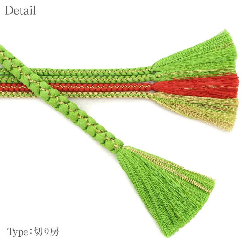 帯締め 振袖 成人式 黒 紫 赤 ピンク 緑 黄緑 水色 黄 桜 飾り玉 丸組