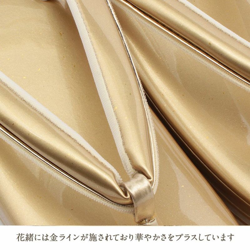 草履 レディース 礼装用 S M L LLサイズ エナメル 日本製 3枚芯 草履