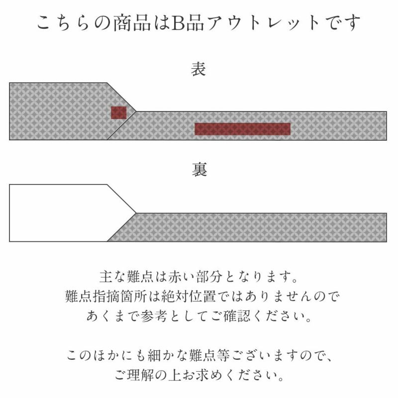 アウトレット名古屋帯夏白九寸帯市松に萩西陣織ふくい織物お仕立て上がり六通柄正絹【夏用夏物なごや帯袋名古屋帯仕立て上がりかがり帯小紋紬和装カジュアル】