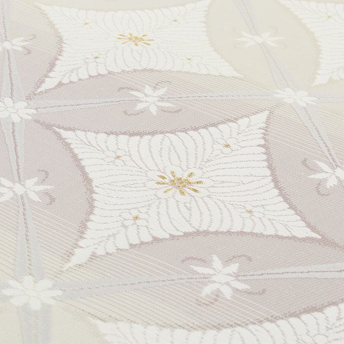 結婚式の黒留袖色留袖や訪問着に合わせたい仕立て上がり袋帯。入学式やお宮参り七五三参り等お子様の行事の礼装にも最適。フォーマルな着物を上品に装う袋帯。