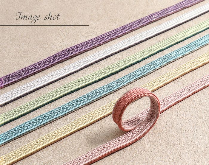 帯締めkissteオリジナル礼装用準礼装全6色苗色青緑薄黄浅紫桃灰藤紫青ピンク黄緑グレー正絹日本製リバーシブル金散らしメール便対応可訪問着フォーマルセミフォーマルカジュアルお洒落着物礼装翠嵐工房キステオリジナル和色大人カラー両面