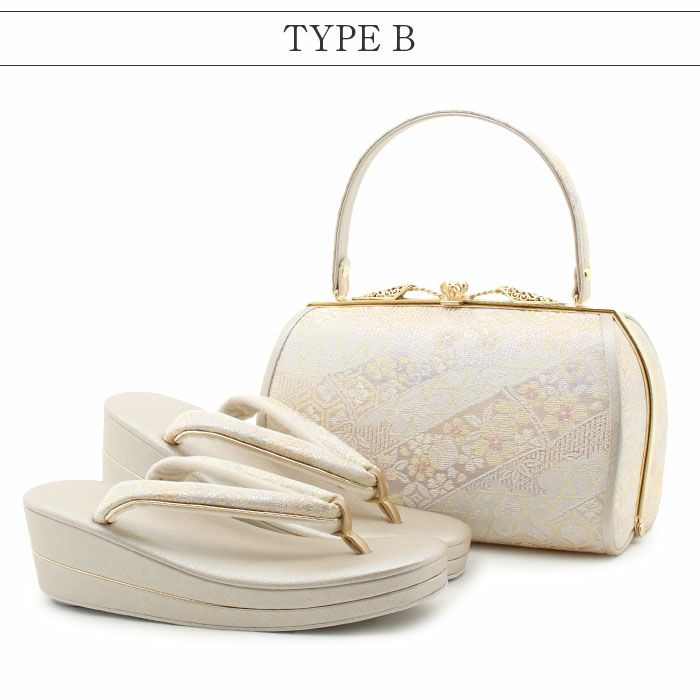 草履バッグセット留袖用訪問着用華三彩KissteオリジナルSMLLLサイズゴールドシャンパンゴールドシルバー吉祥紋織り生地2枚芯日本製小さいサイズ大きいサイズ痛くない黒留袖色留袖礼装用フォーマル結婚式ぞうり草履草履バック草履バック着物