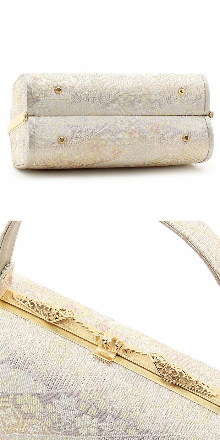 草履バッグセット留袖用訪問着用華三彩KissteオリジナルSMLLLサイズゴールドシャンパンゴールドシルバー吉祥紋織り生地2枚芯日本製小さいサイズ大きいサイズ痛くない黒留袖色留袖礼装用フォーマル結婚式ぞうり草履草履バック草履バック着物