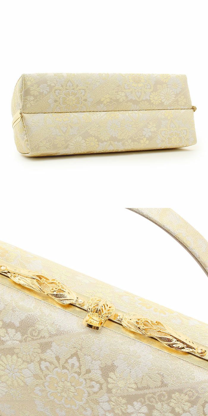 草履バッグセット留袖用訪問着用華三彩KissteオリジナルSMLLLサイズゴールドシャンパンゴールドシルバー花紋斜め取り織り生地2枚芯日本製小さいサイズ大きいサイズ優花緒かぶせ痛くない黒留袖色留袖礼装用フォーマル結婚式ぞうり草履草履バック