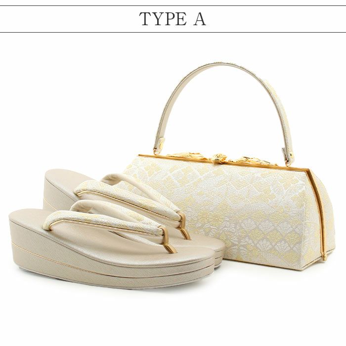 草履バッグセット留袖訪問着華三彩KissteオリジナルSMLLLサイズゴールドシャンパンゴールドシルバー吉祥紋織り生地2枚芯日本製小さいサイズ大きいサイズ痛くない黒留袖色留袖礼装用フォーマル結婚式ぞうり草履草履バック草履バッグ着物