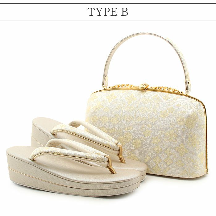 草履バッグセット留袖訪問着華三彩KissteオリジナルSMLLLサイズゴールドシャンパンゴールドシルバー吉祥紋織り生地2枚芯日本製小さいサイズ大きいサイズ痛くない黒留袖色留袖礼装用フォーマル結婚式ぞうり草履草履バック草履バッグ着物