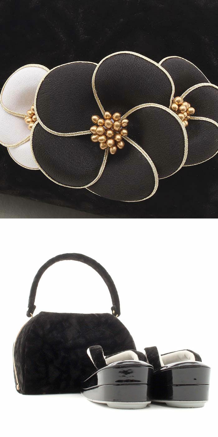 草履バッグセット 成人式 振袖用 成人用 紗織 Sサイズ Lサイズ