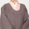 着物コート和装用全3色フリーサイズカシミヤ混ウールコート日本製着物用きものコートモカパープルライトベージュペールブルー和装コート着物用ロング丈千代田衿ラウンドカラー防寒あったか冷え取りに秋冬