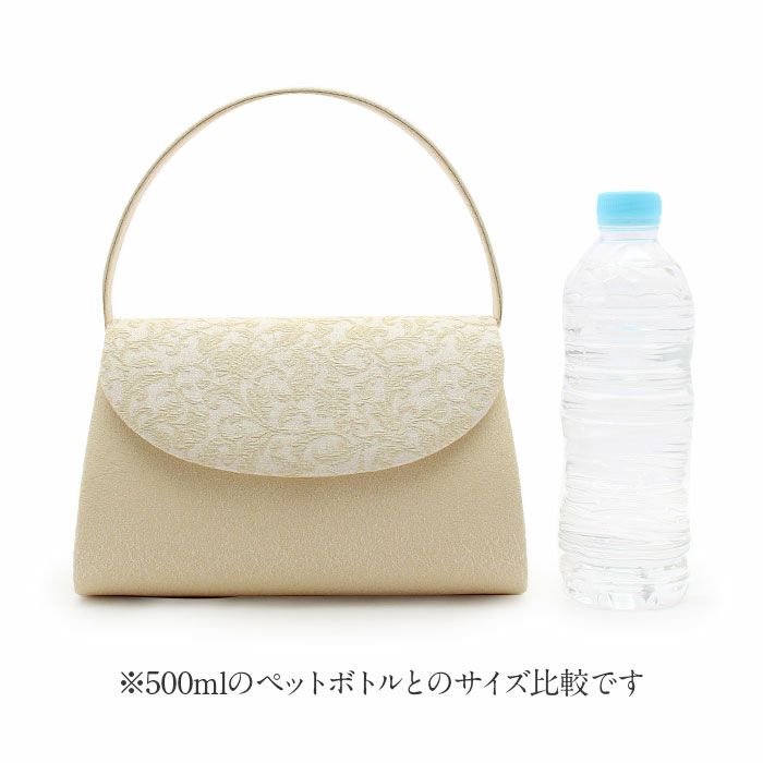 バッグ留袖用訪問着用礼装岩佐謹製唐花模様フォーマルバッグゴールドシルバー金銀綴れ織日本製黒留袖色留袖礼装用フォーマル色無地結婚式お宮参り七五三かぶせタイプフォーマル結婚式披露宴fs