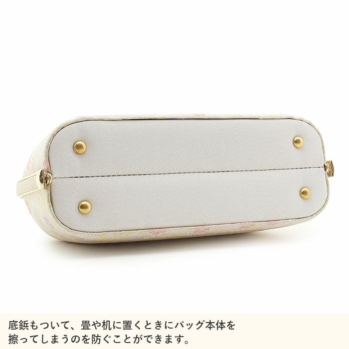草履バッグセット留袖用訪問着用草履バッグ紗織沙織Lサイズシルバーアイボリーゴールド雲取り花菱1の3枚芯日本製パールトーン加工抗菌防臭痛くない黒留袖色留袖礼装用フォーマル結婚式ぞうり草履草履バック草履バックセット着物fs