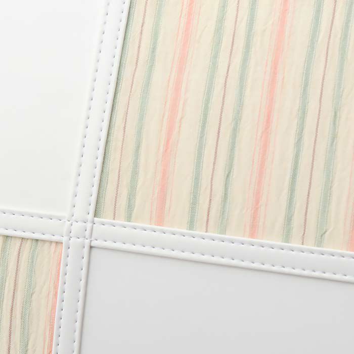 バッグお洒落バッグ着物和装レディース単品カジュアル用春夏彩小径小千谷縮麻合成皮革軽い日本製内フラップベロ付きマグネット付きかばん大きめ大容量お茶席茶会普段カジュアルトートバックストライプバッグ春夏用浴衣残暑