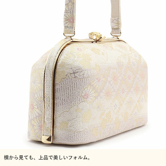 草履バッグセット留袖用訪問着用草履バッグ紗織沙織LLサイズ大きいサイズシルバーアイボリー雲取り花菱2の3枚芯日本製パールトーン加工抗菌防臭痛くない黒留袖色留袖礼装用フォーマル結婚式ぞうり草履草履バック草履バックセット着物fs