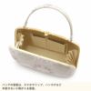 草履バッグセット留袖用訪問着用草履バッグ世美庵Lサイズ紫シルバーシャンパンゴールド花紋蔓草帯地3枚芯日本製優花緒痛くない色留袖礼装用準礼装フォーマルセミフォーマル振袖結婚式ぞうり草履草履バック草履バックセット着物