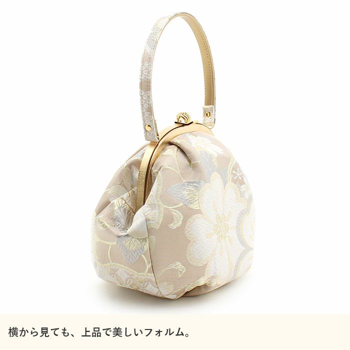 草履バッグセット成人式振袖用成人用世美庵Mサイズ花紋桜金シャンパンゴールドモカベージュベージュ振袖用帯地4枚芯優花緒厚底ハイヒール日本製くすみニュアンスカラー痛くない振袖卒業袴振り袖ママ振おしゃれはたちぞうり草履草履バックfs