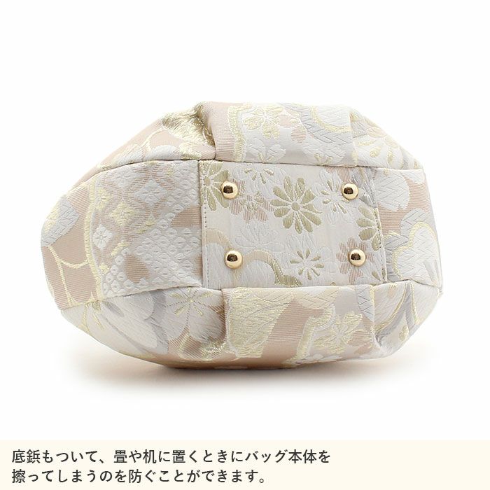 草履バッグセット成人式振袖用成人用世美庵Mサイズ花紋桜金シャンパンゴールドモカベージュベージュ振袖用帯地4枚芯優花緒厚底ハイヒール日本製くすみニュアンスカラー痛くない振袖卒業袴振り袖ママ振おしゃれはたちぞうり草履草履バックfs
