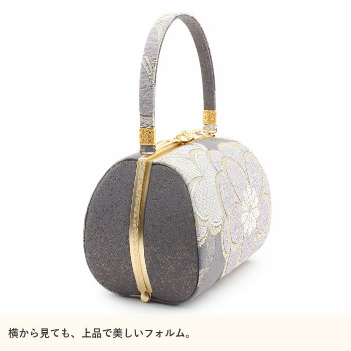 草履バッグセット成人式振袖用成人用世美庵Ｌサイズ万寿菊椿桜グレーパープルシルバー紫銀振袖用帯地3枚芯優花緒日本製くすみニュアンスカラー痛くない振袖卒業袴振り袖ママ振おしゃれはたちぞうり草履草履バック草履バッグ着物fs