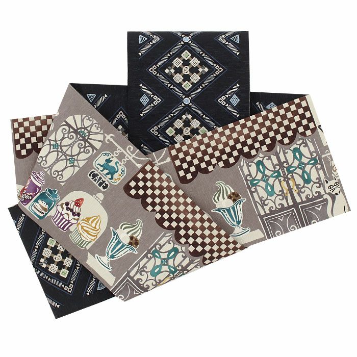 WAKKA半幅帯正絹半巾帯リバーシブルおしゃれ小袋帯