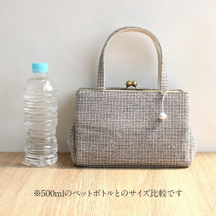 バッグお洒落バッグがま口バッグ着物和装洋装レディース単品カジュアル用春夏秋彩小径青ベージュ黒赤茶青灰軽い日本製普段カジュアルバッグ春夏用浴衣残暑fs