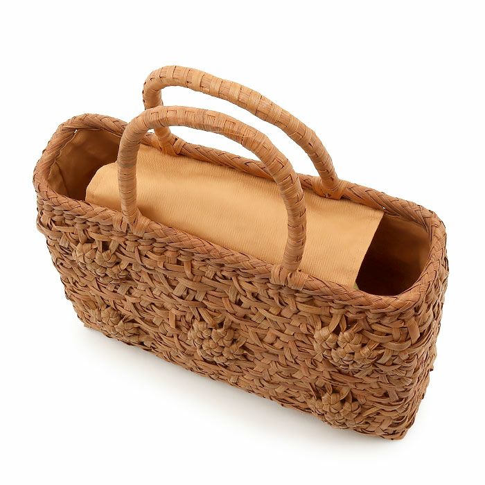 山葡萄かごバッグ山葡萄かごバッグ中国製内布あり大人カゴバッグカゴバックやまぶどう山ぶどう持ち手ハンドバッグきもの着物浴衣和装上品籠バッグかばん大きめハンドバッグレディースレディースかごバッグ夏バッグトートバッグおしゃれfs