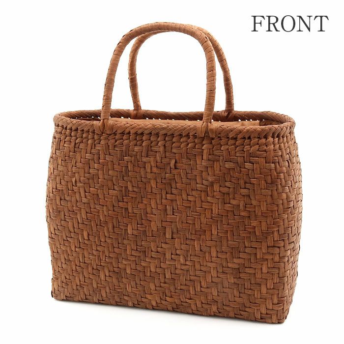 山葡萄 かごバッグ 山葡萄かごバッグ 内布あり 網代編み 大人 ブラウン