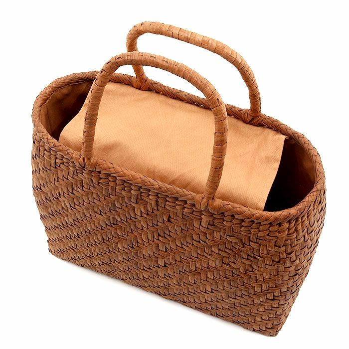山葡萄かごバッグ山葡萄かごバッグ内布あり大人カゴバッグやまぶどう山ぶどう持ち手ハンドバッグきもの着物浴衣和装上品籠バッグかばんハンドバッグレディースナチュラル素材かごバッグ夏バッグトートバッグおしゃれfs