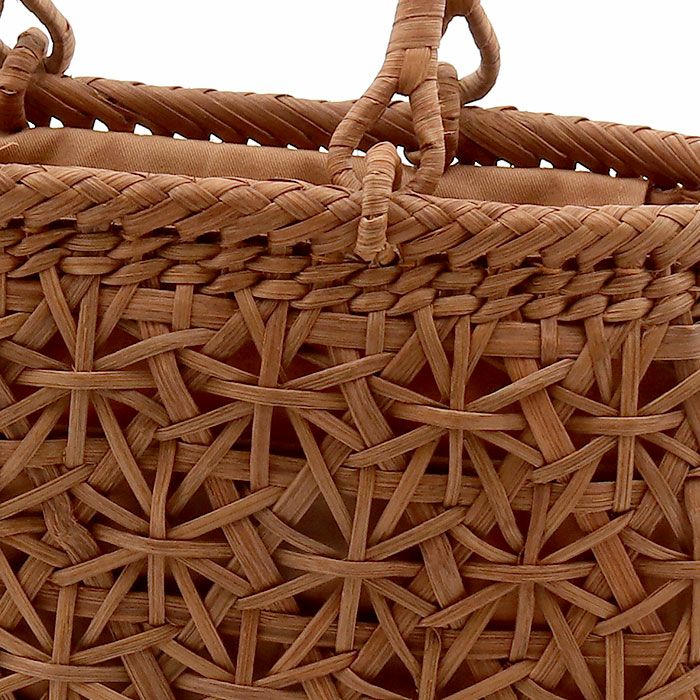 山葡萄かごバッグ山葡萄かごバッグ内布あり大人カゴバッグやまぶどう山ぶどう持ち手ハンドバッグきもの着物浴衣和装上品籠バッグかばんハンドバッグレディースナチュラル素材かごバッグ夏バッグトートバッグおしゃれfs