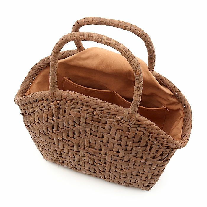 山葡萄かごバッグ山葡萄かごバッグ内布あり大人カゴバッグやまぶどう山ぶどう持ち手ハンドバッグきもの着物浴衣和装上品籠バッグかばんハンドバッグレディースナチュラル素材かごバッグ夏バッグトートバッグおしゃれfs