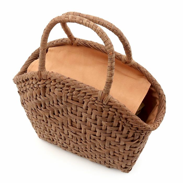 山葡萄かごバッグ山葡萄かごバッグ内布あり大人カゴバッグやまぶどう山ぶどう持ち手ハンドバッグきもの着物浴衣和装上品籠バッグかばんハンドバッグレディースナチュラル素材かごバッグ夏バッグトートバッグおしゃれfs