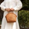 山葡萄かごバッグ山葡萄かごバッグ内布あり大人カゴバッグやまぶどう山ぶどう持ち手ハンドバッグきもの着物浴衣和装上品籠バッグかばんハンドバッグレディースナチュラル素材かごバッグ夏バッグトートバッグおしゃれfs
