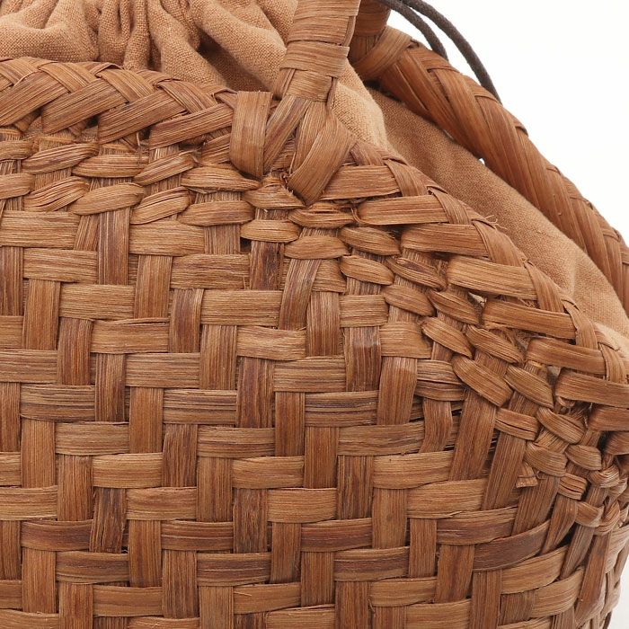 山葡萄かごバッグ山葡萄かごバッグ内布あり大人カゴバッグやまぶどう山ぶどう持ち手ハンドバッグきもの着物浴衣和装上品籠バッグかばんハンドバッグレディースナチュラル素材かごバッグ夏バッグトートバッグおしゃれfs