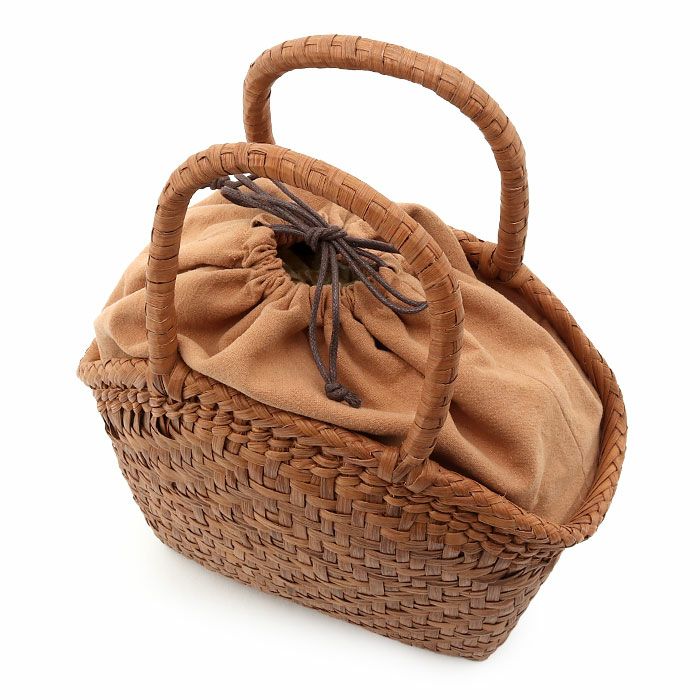山葡萄かごバッグ山葡萄かごバッグ内布あり大人カゴバッグやまぶどう山ぶどう持ち手ハンドバッグきもの着物浴衣和装上品籠バッグかばんハンドバッグレディースナチュラル素材かごバッグ夏バッグトートバッグおしゃれfs