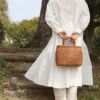 山葡萄かごバッグ山葡萄かごバッグ内布あり大人カゴバッグやまぶどう山ぶどう持ち手ハンドバッグきもの着物浴衣和装上品籠バッグかばんハンドバッグレディースナチュラル素材かごバッグ夏バッグトートバッグおしゃれfs