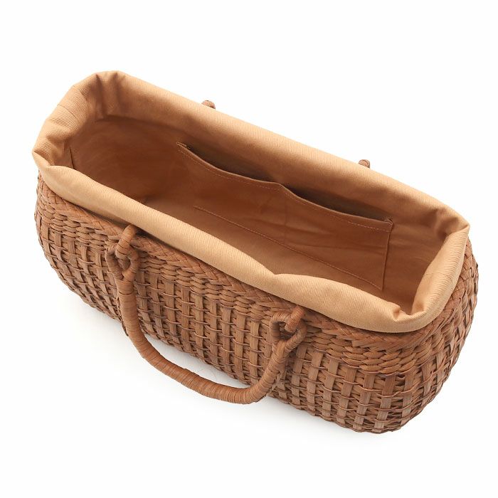 山葡萄かごバッグ山葡萄かごバッグ巾着二重編み大人ブラウンカゴバッグやまぶどう山ぶどう持ち手ハンドバッグきもの着物浴衣和装上品かご巾着籠バッグかばんレディースナチュラル素材かごバッグ夏バッグトートバッグおしゃれfs