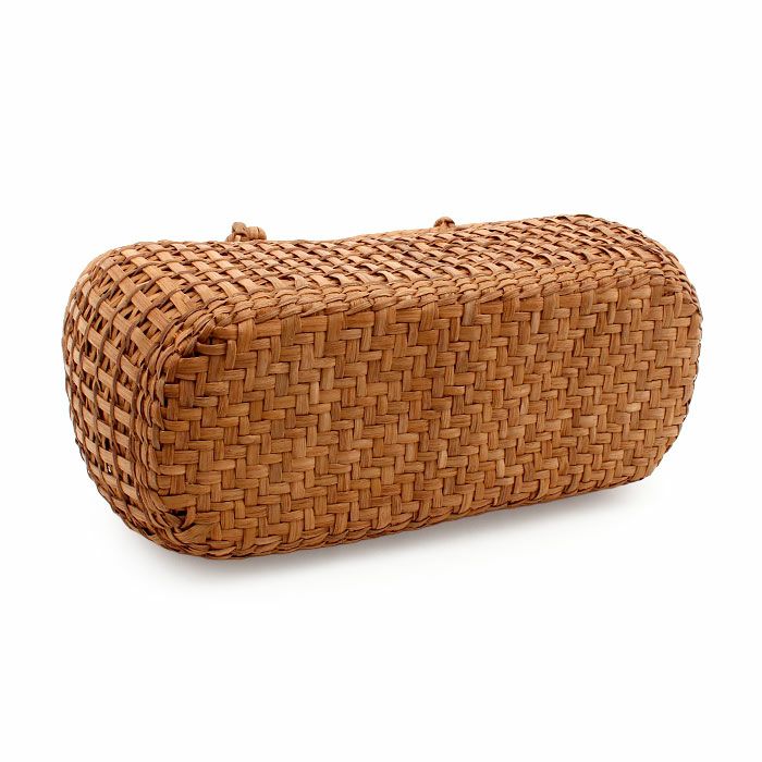 山葡萄かごバッグ山葡萄かごバッグ巾着二重編み大人ブラウンカゴバッグやまぶどう山ぶどう持ち手ハンドバッグきもの着物浴衣和装上品かご巾着籠バッグかばんレディースナチュラル素材かごバッグ夏バッグトートバッグおしゃれfs