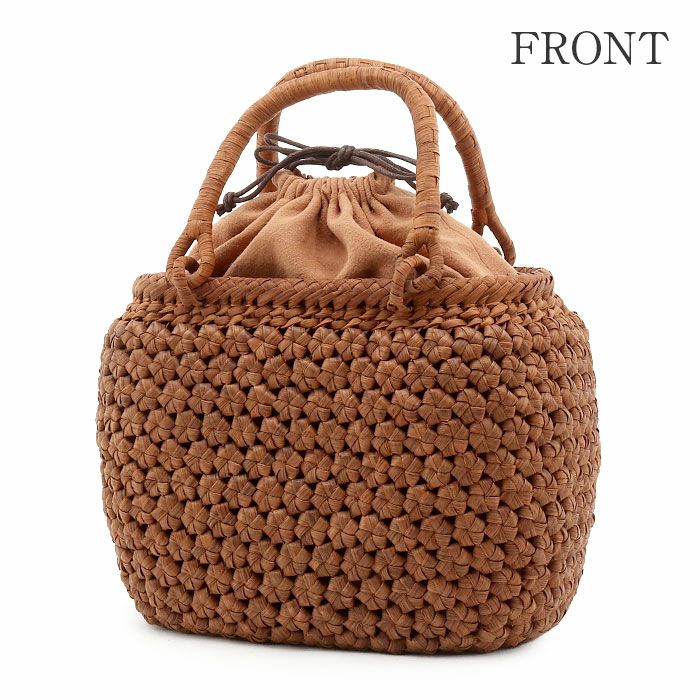 山葡萄かごバッグ山葡萄かごバッグ巾着六角花編み大人ブラウンカゴバッグやまぶどう山ぶどう持ち手ハンドバッグきもの着物浴衣和装上品かご巾着籠バッグかばんレディースナチュラル素材かごバッグ夏バッグトートバッグおしゃれfs