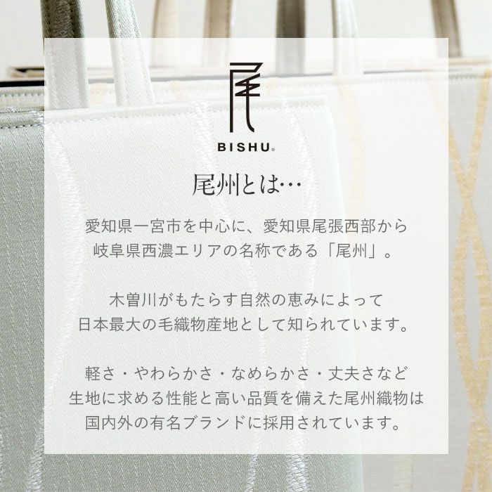 尾州織物説明